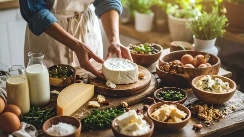 vegan peynir yapımı