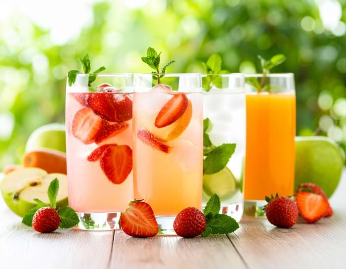 yaz aylarında serinletici içecekler